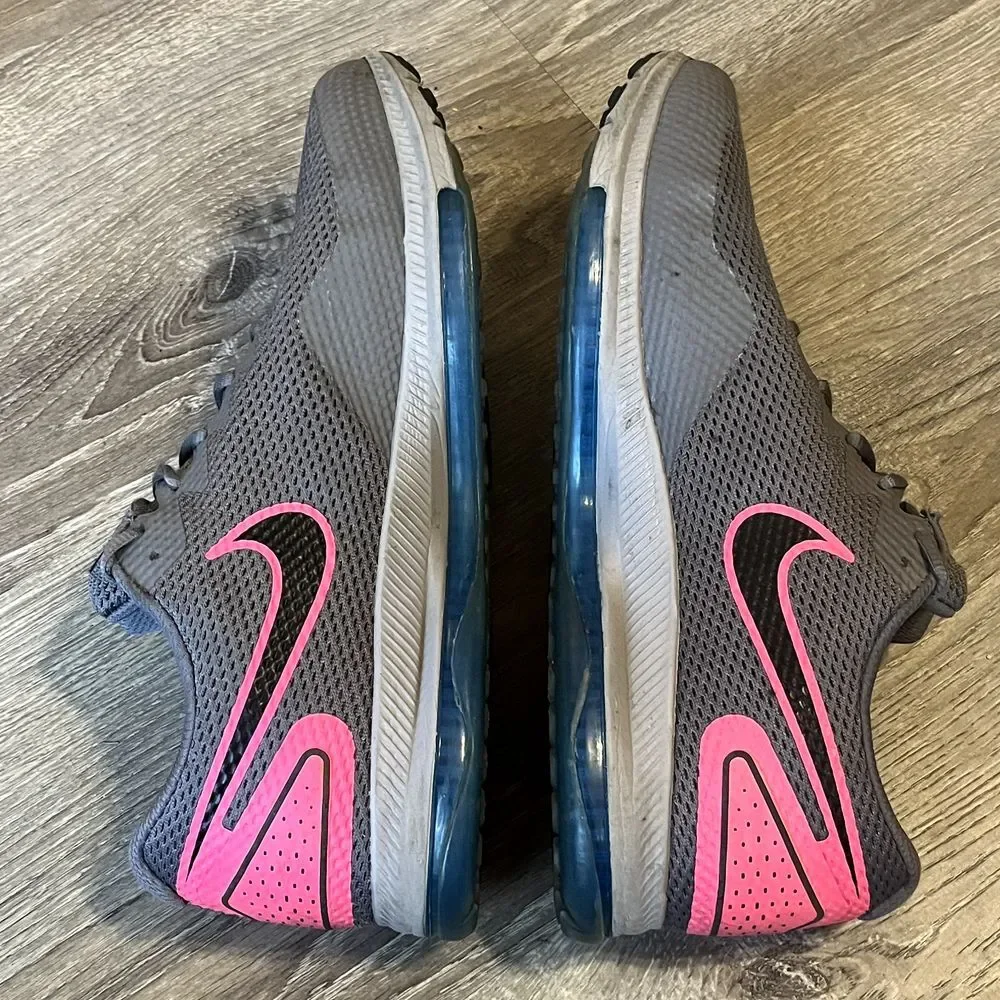 Nike Zoom All Out 2 Athletic Cross‎ Training Shoes Gray Pink Men 12 UK 11 EU 46